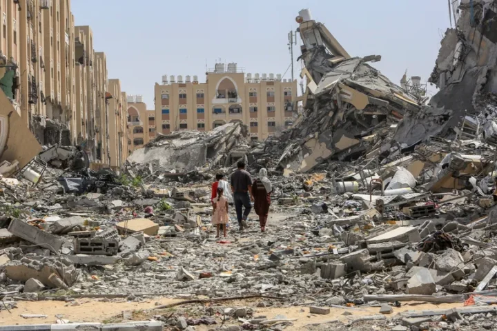 Жилые кварталы города Хан-Юнис