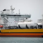 Российское судно на СПГ «Владимир Виноградов»