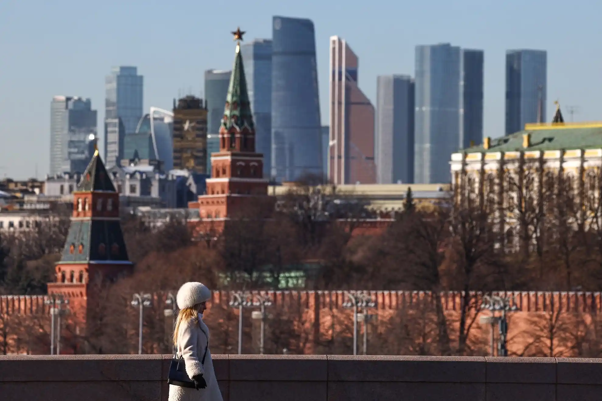 A view of the Kremlin