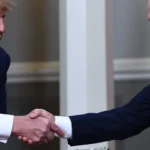 Президент США Дональд Трамп и президент России Владимир Путин