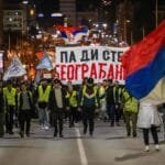 Сербию сотрясают регулярные протесты