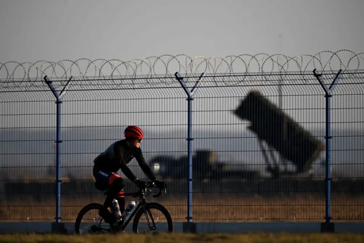 Аэропорта Жешув-Ясенка, где установлены системы ПВО Patriot