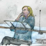 Марин Ле Пен в суде