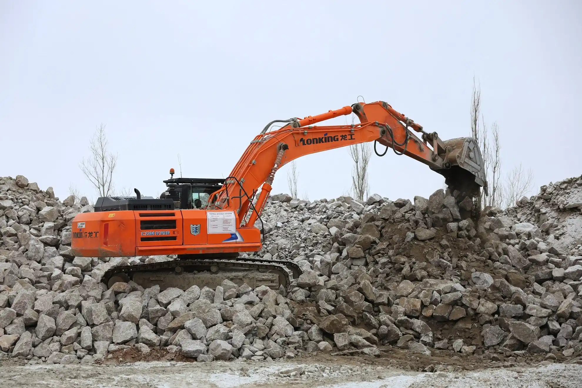 карьер в Донбассе