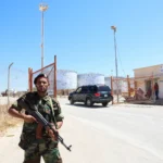 Сотрудник охраны нефтяных объектов, Ливия