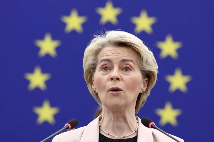 European Commission President Ursula von der Leyen