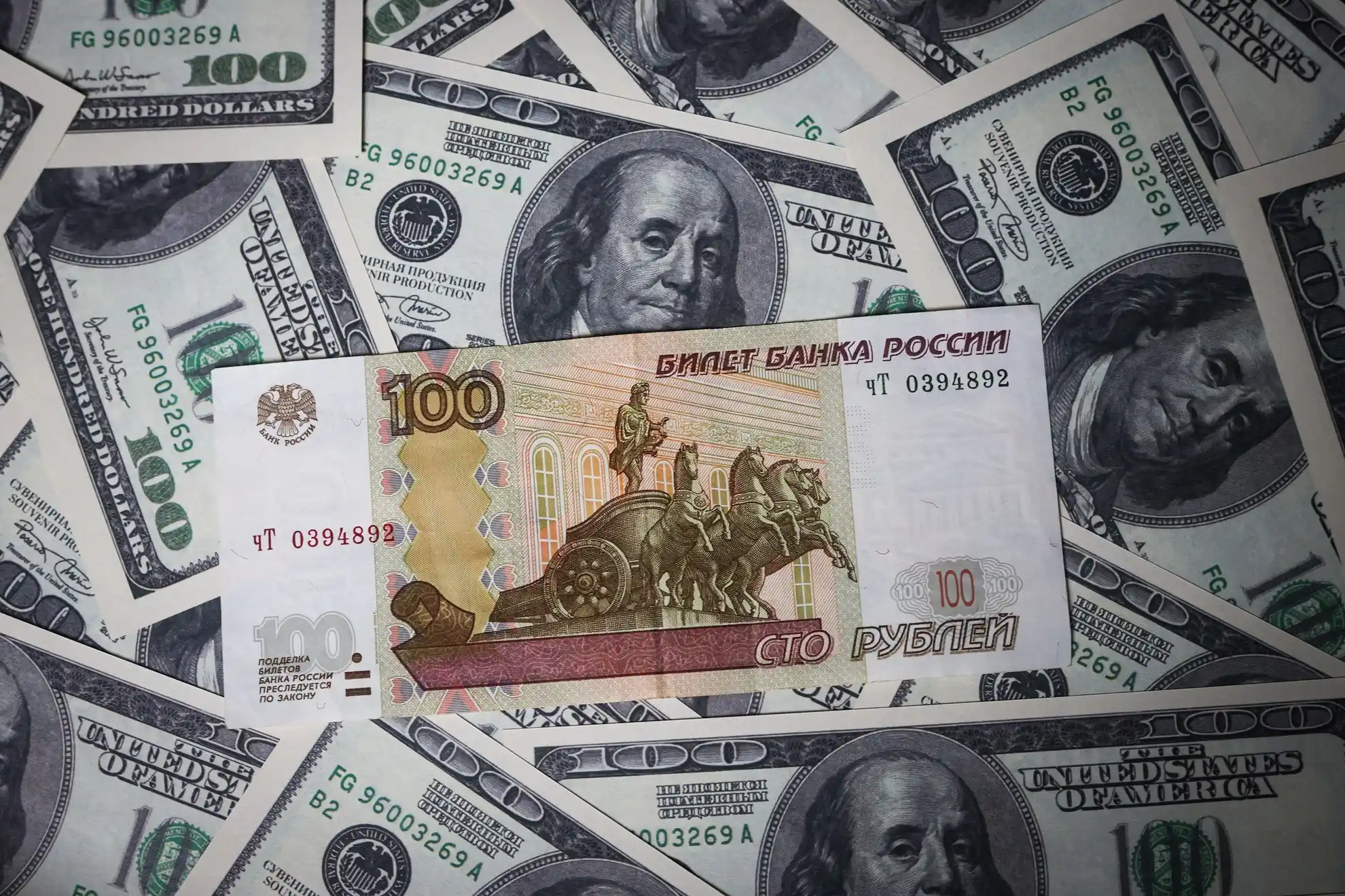 Рубль и доллары