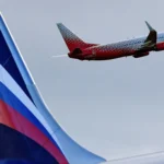 Самолет Boeing 737-800 авиакомпании «Россия»
