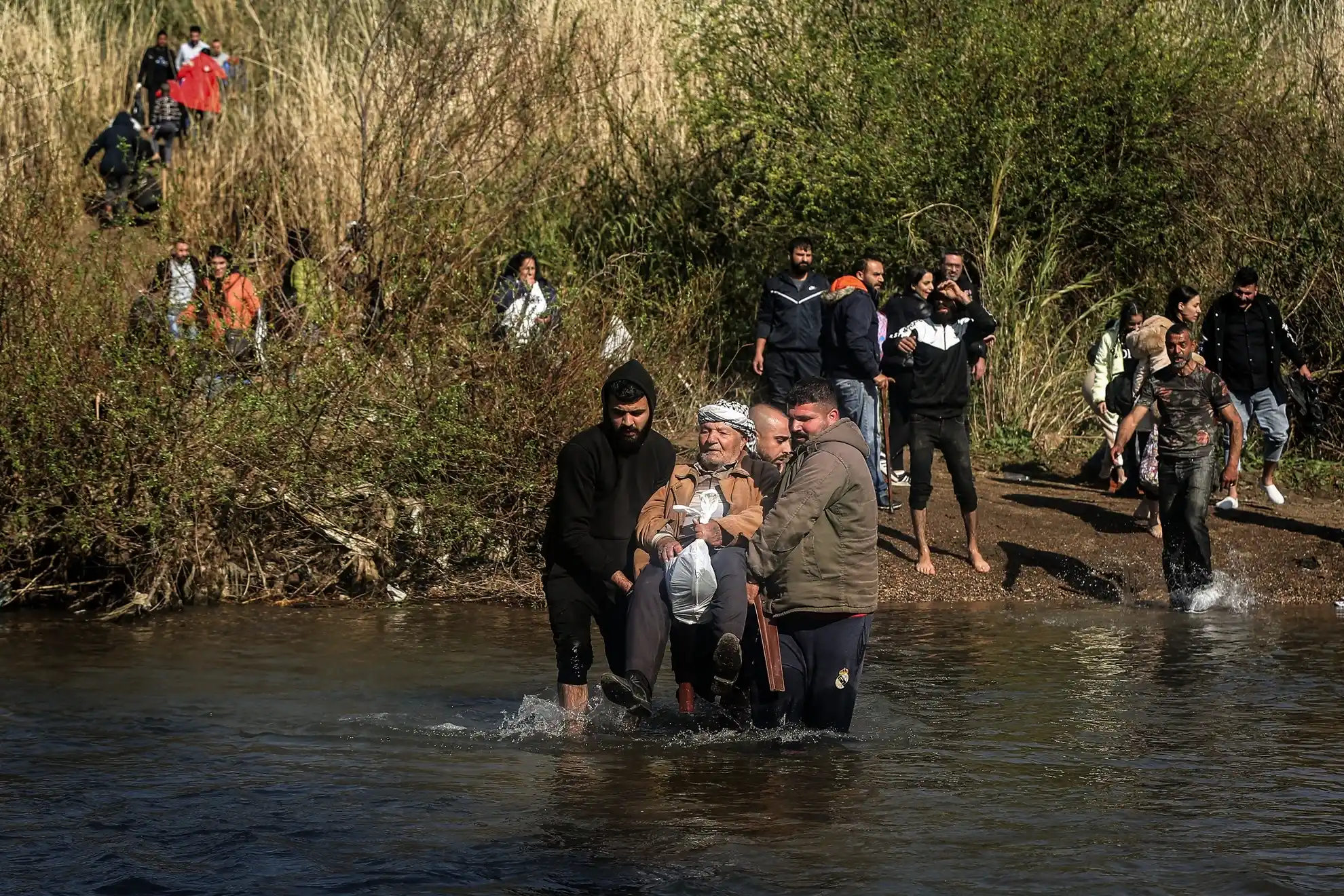 Сирийские беженцы-алавиты