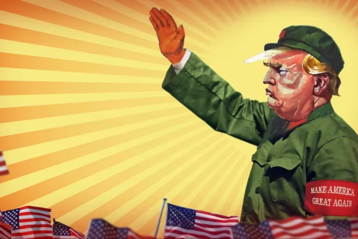 Трамп в стиле Мао