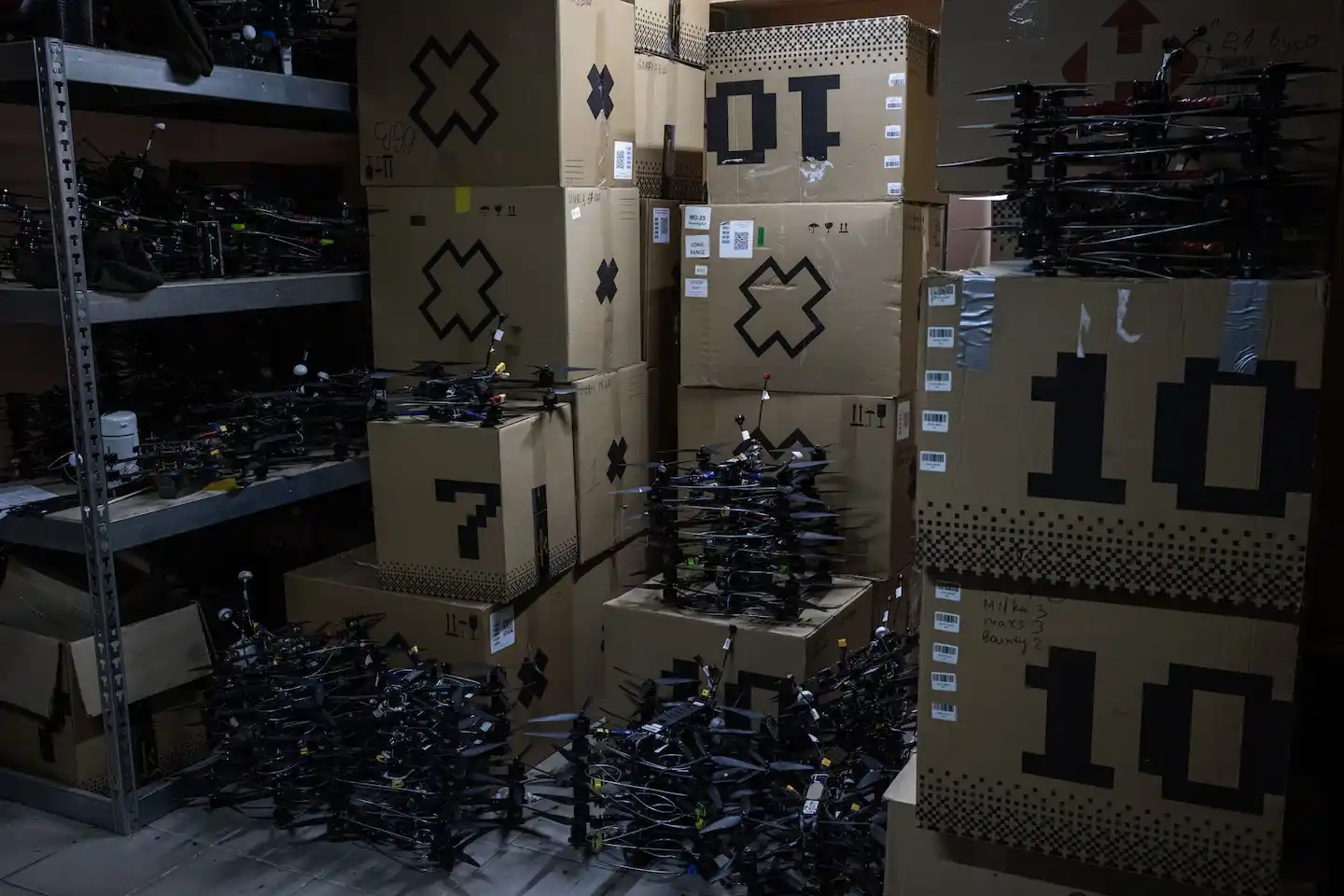 Дроны на складе
