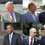 Путин и американский-президенты