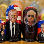 Традиционные русские деревянные матрешки