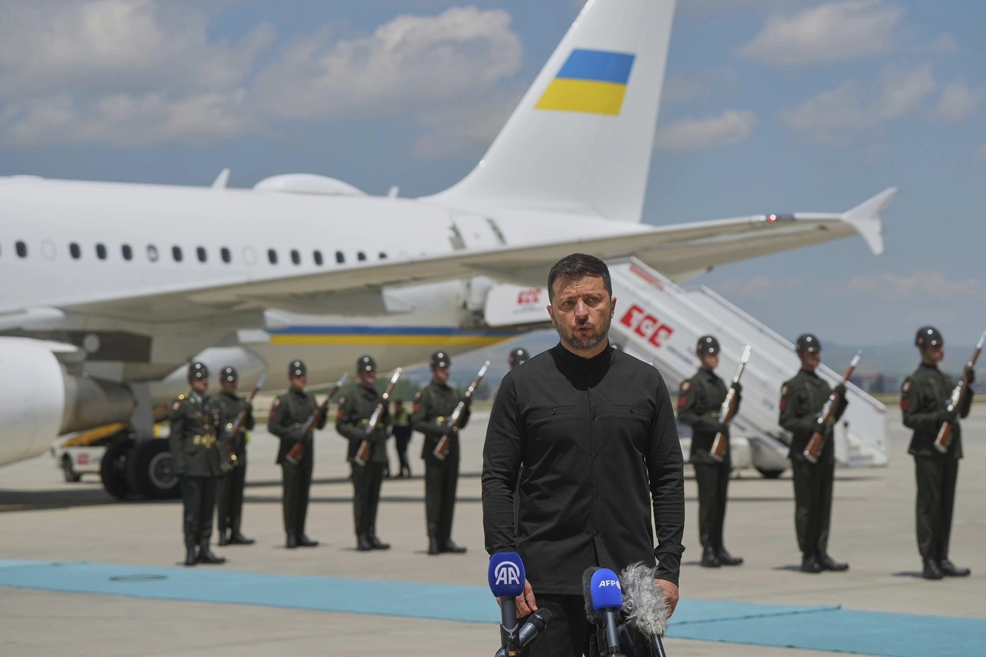 Ukrainian President Volodymyr Zelenskyy