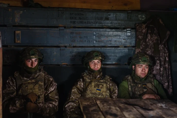 Украинские военнослужащие