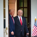 Donald Trump and Benjamin Netanyahu