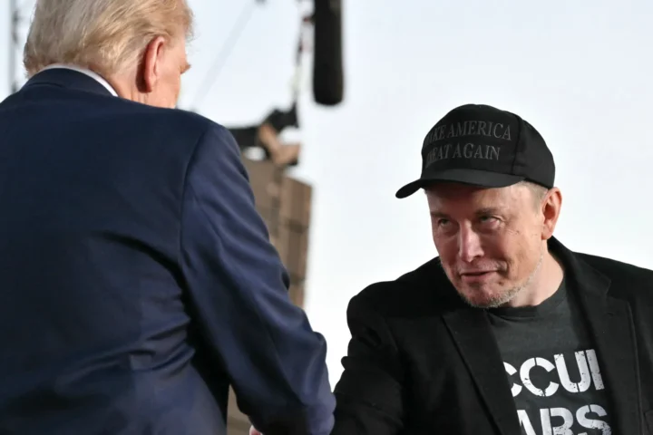 Donald Trump and Elon Musk