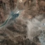 Кратеры от авиаударов