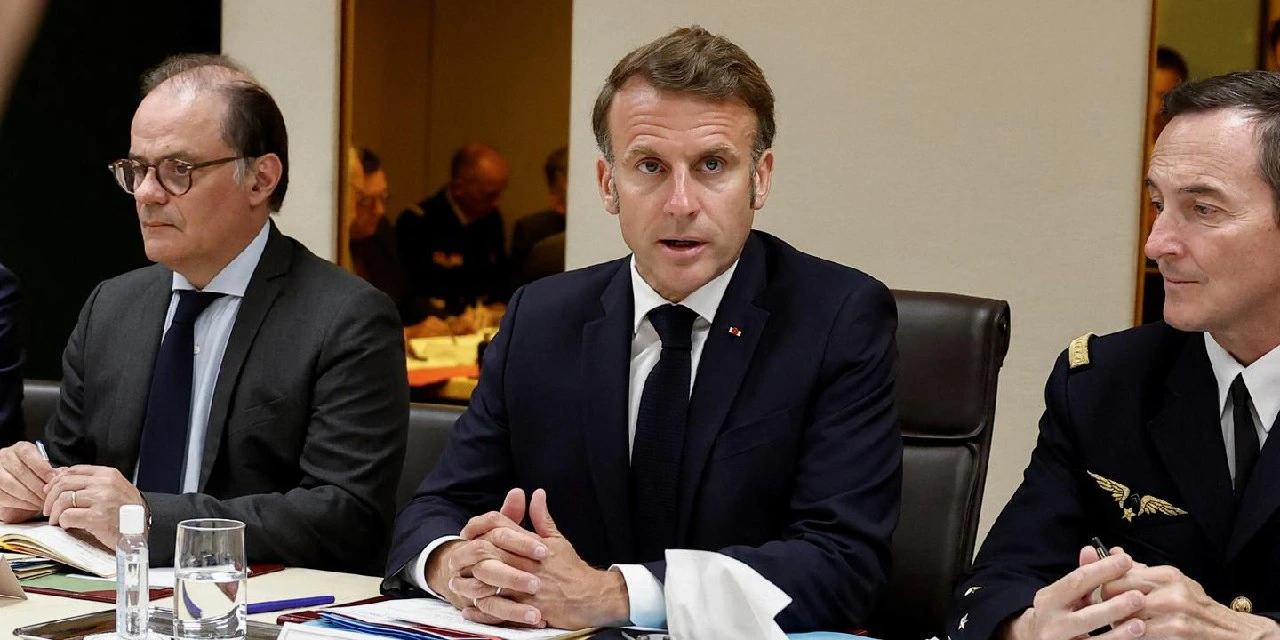 Макрон и его соратники