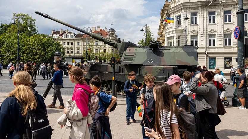 на улице в Германии