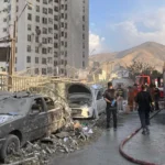 damage from the strikes