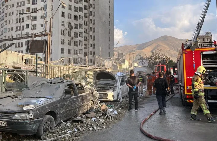 damage from the strikes