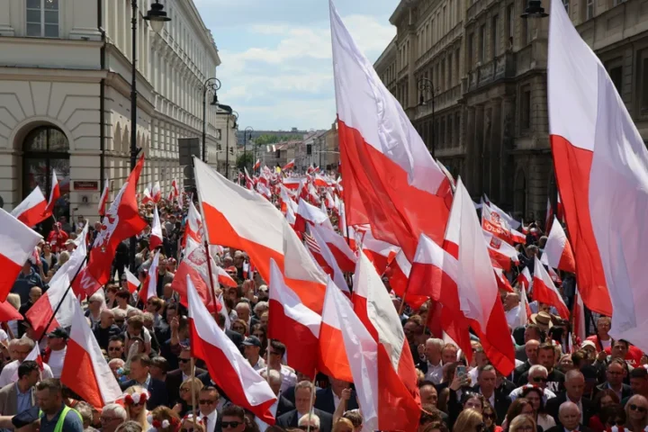 Сторонники Рафала Тшасковского