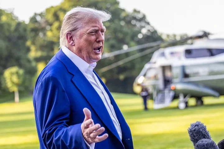 Трамп навеселе