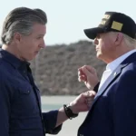 Trump and Newsom