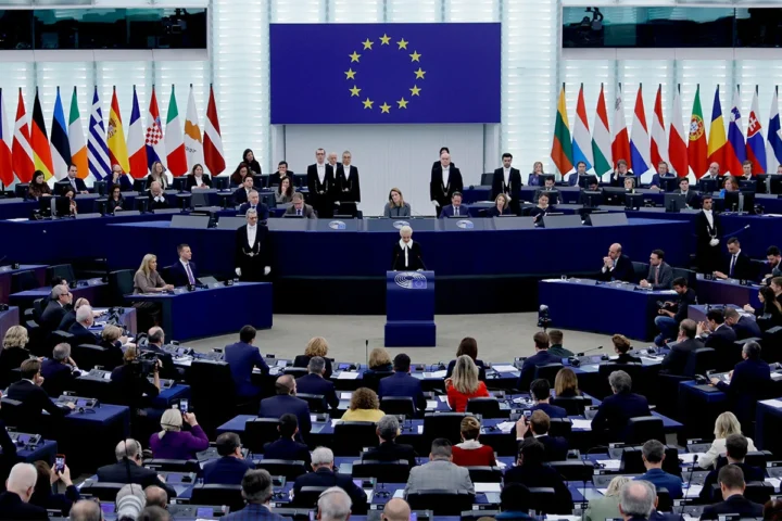 Юлия Навальная в Европарламенте