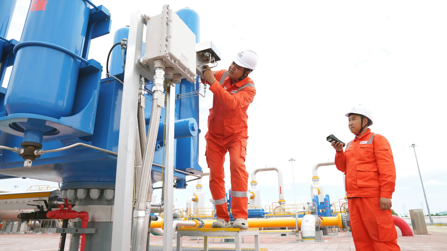 Китайско-российский газопровод в Хэйхэ