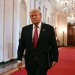 President Trump at the White House