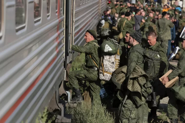 Российские мобилизованные