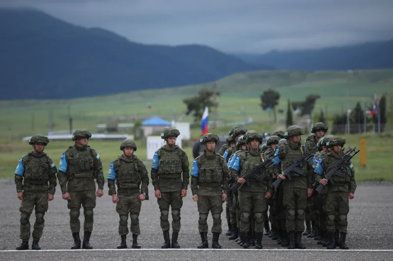 Российские военнослужащие