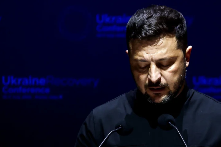 Зеленский подавлен