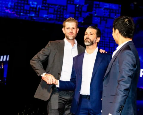 Eric Trump und Donald Trump Jr.