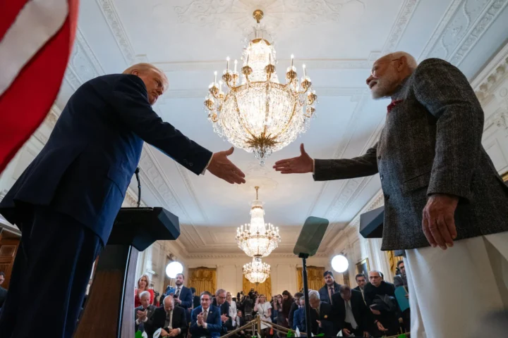 Трамп и Моди