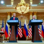 Трамп и Путин в Хельсинки