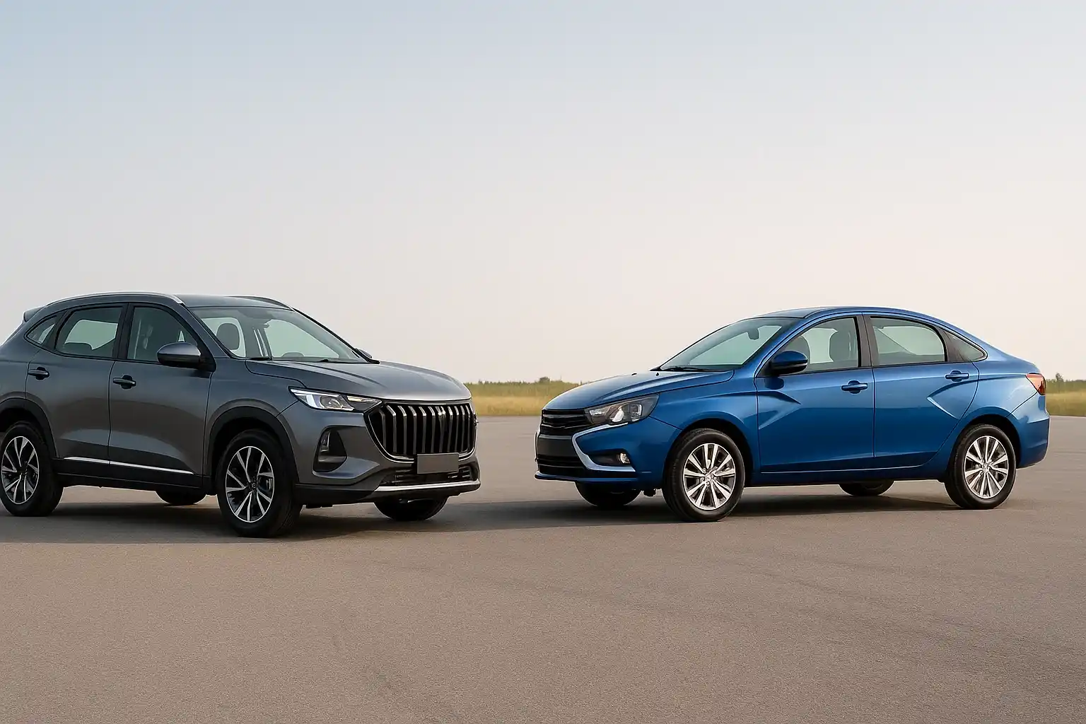 Jetour X50 vs Lada Iskra