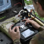 Украинский оператор беспилотника