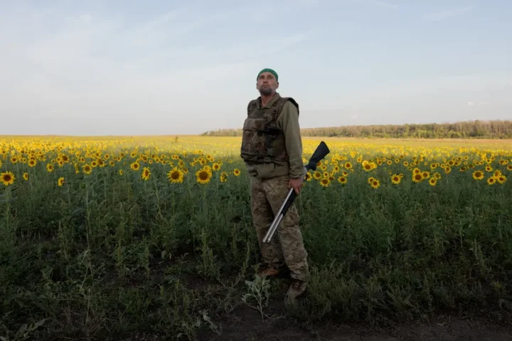 Украинский солдат