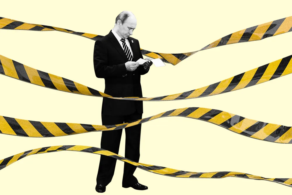 Владимир Путин под санкциями