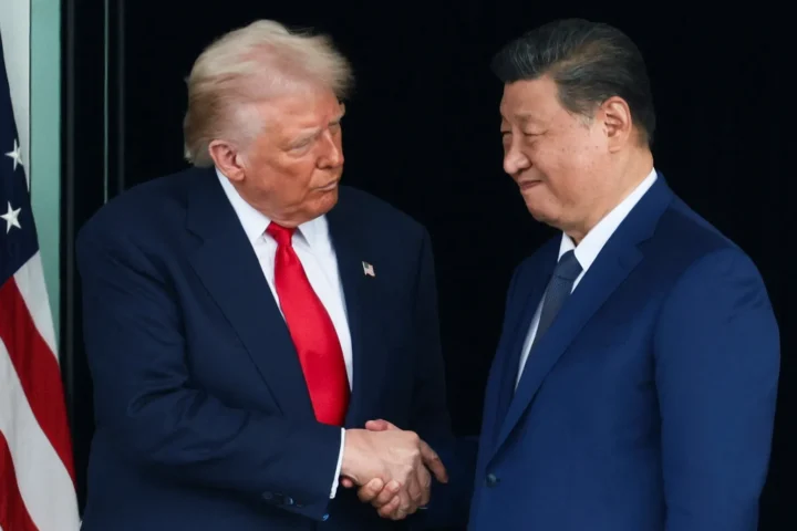 Президент Дональд Трамп и Си Цзиньпин