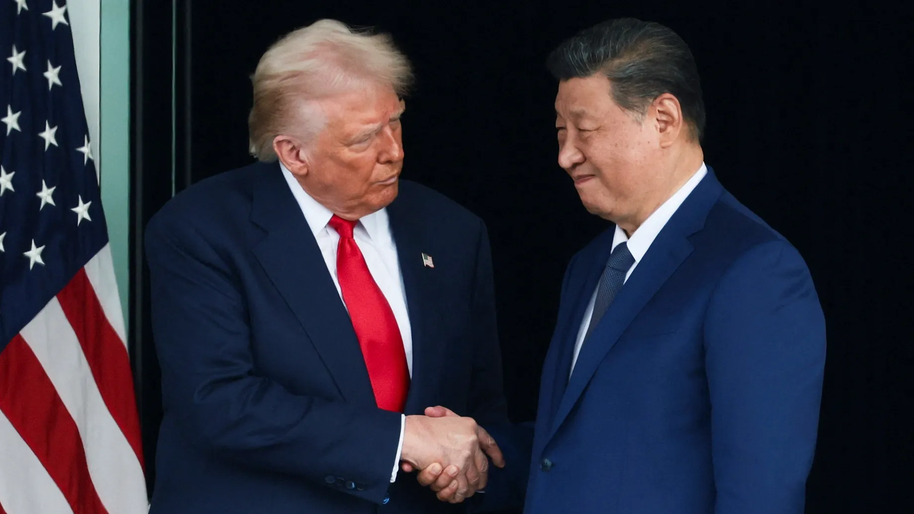 Президент Дональд Трамп и Си Цзиньпин