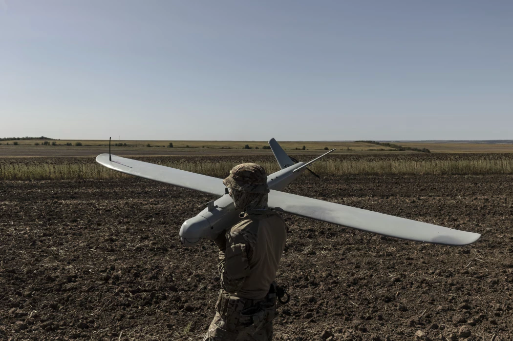 Украинский оператор дрона