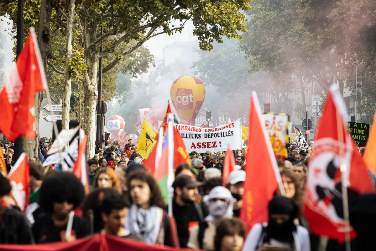 забастовка во Франции