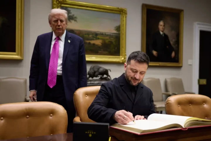 Зеленский и Трамп