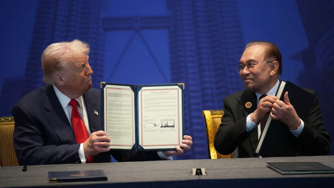 Дональд Трамп и Анвар Ибрагим