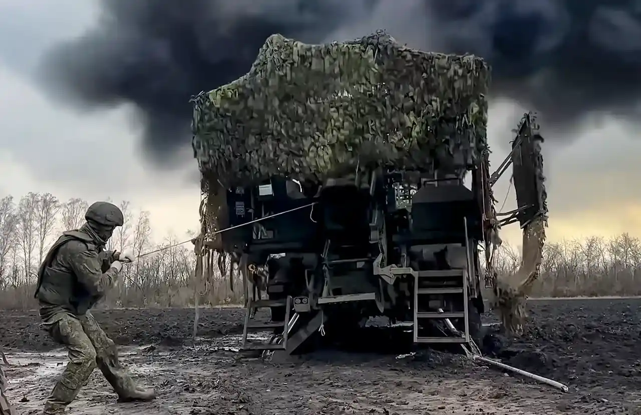 огонь орудия