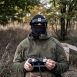 Солдат в очках FPV